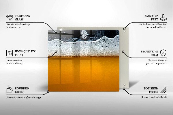 Tocător de bucătărie Bea spuma de bere