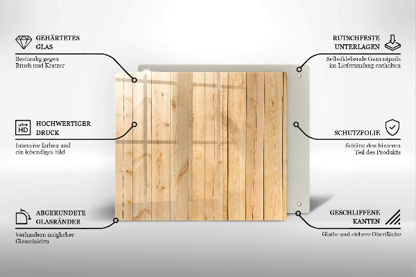 Tocător de bucătărie Scânduri delicate din lemn