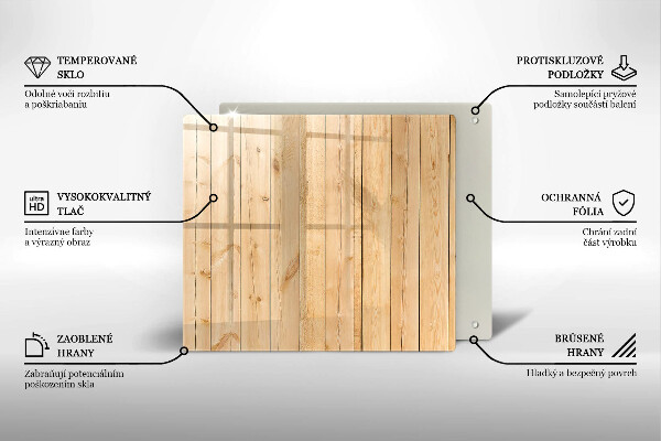 Tocător de bucătărie Scânduri delicate din lemn