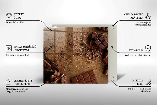 Tocător de bucătărie Dulciuri de ciocolata
