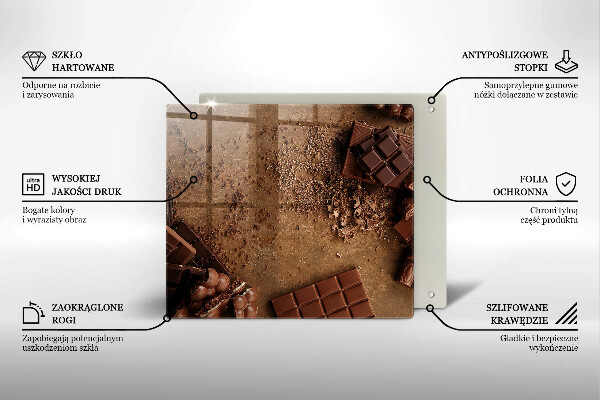 Tocător de bucătărie Dulciuri de ciocolata