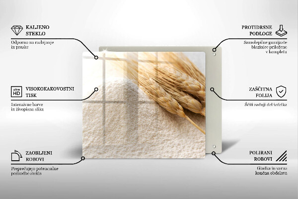 Tocător de bucătărie Făină și spice