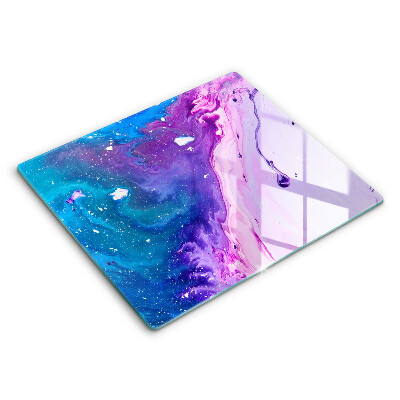 Tocător din sticlă Cerneluri de abstractizare