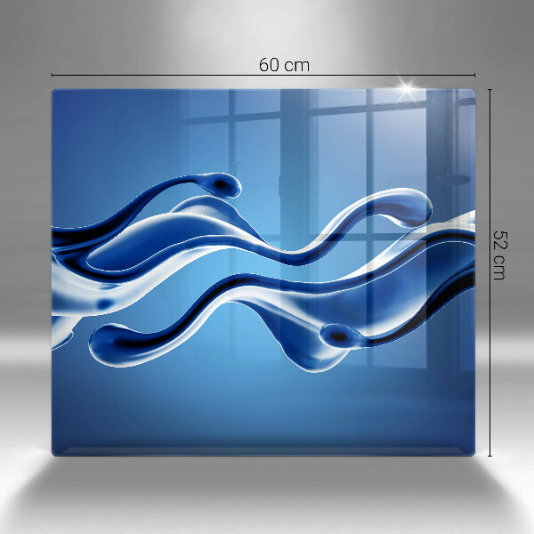 Tocător de bucătărie Abstracția fluidelor