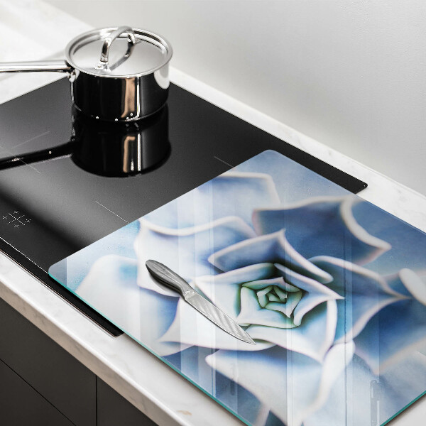 Tocător din sticlă Planta de flori