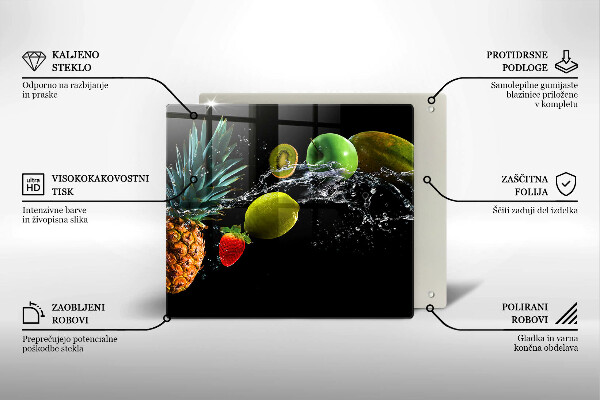 Tocător de bucătărie Fructe în apă