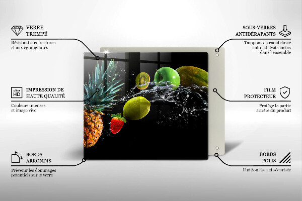 Tocător de bucătărie Fructe în apă