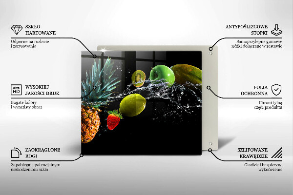 Tocător de bucătărie Fructe în apă