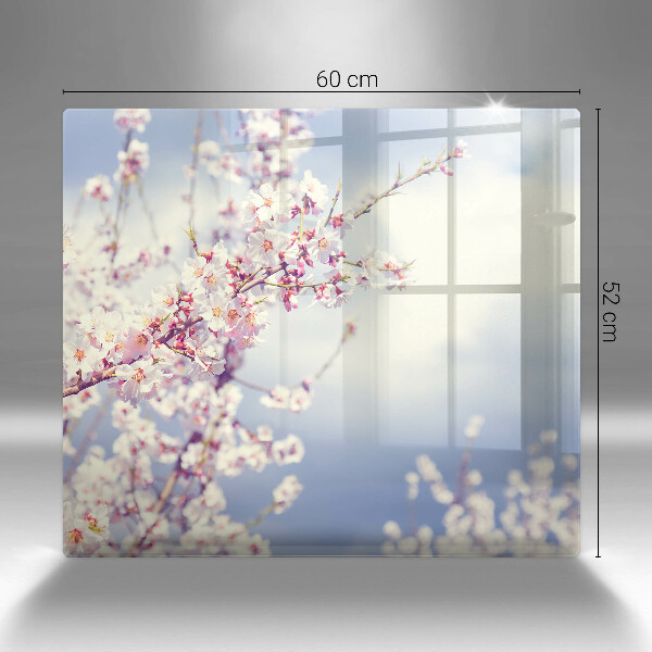 Tocător din sticlă Copac înflorit