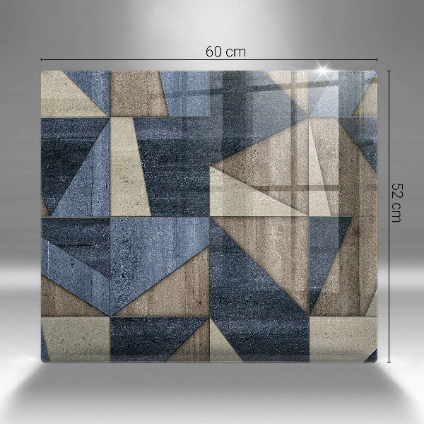 Tocător de bucătărie Abstracția geometrică