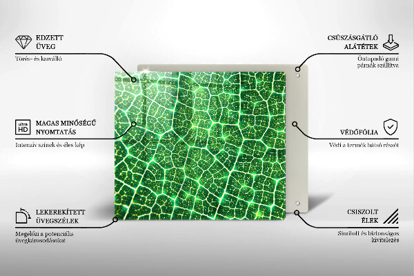 Tocător de bucătărie Structura frunzei