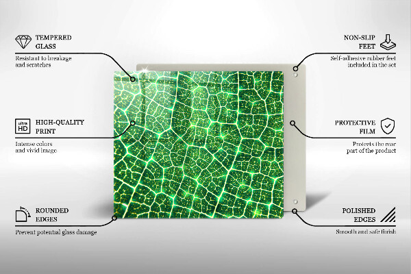 Tocător de bucătărie Structura frunzei