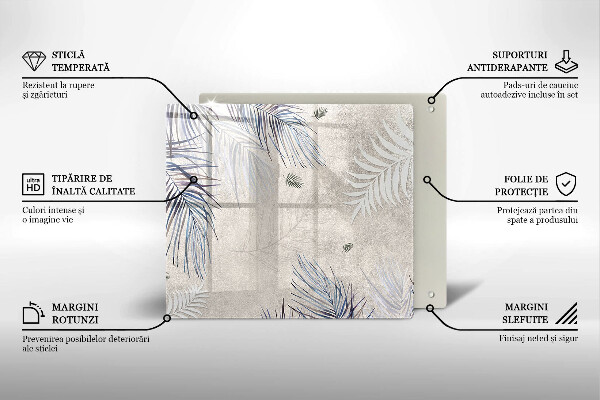Tocător de bucătărie Frunze subtile