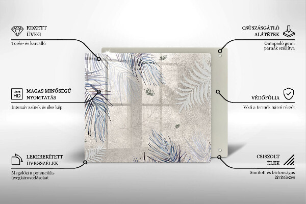 Tocător de bucătărie Frunze subtile