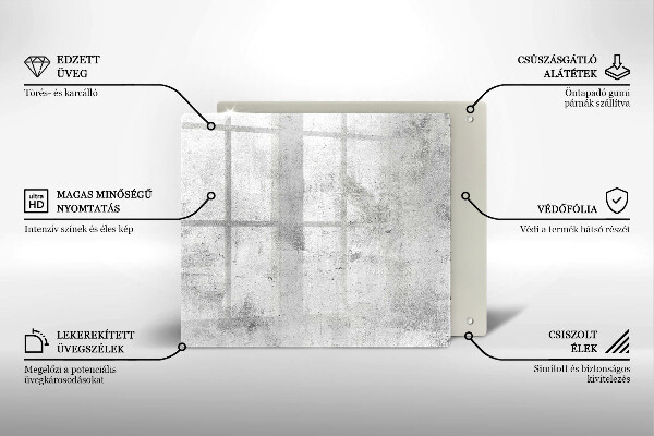 Tocător de bucătărie Textura de beton