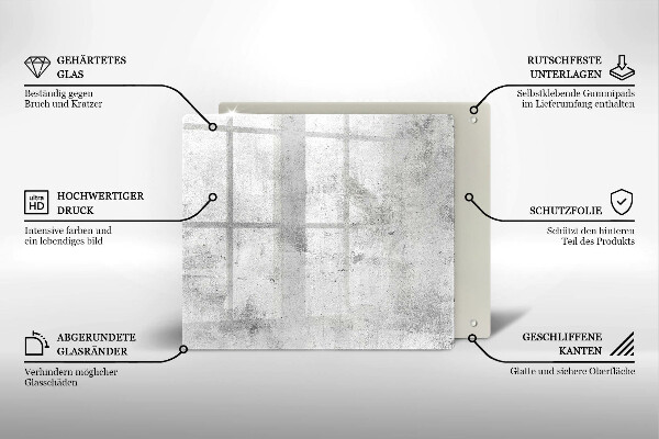 Tocător de bucătărie Textura de beton