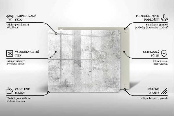 Tocător de bucătărie Textura de beton