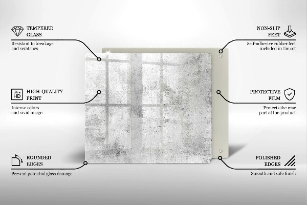 Tocător de bucătărie Textura de beton