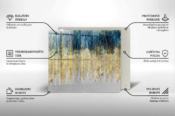 Tocător de bucătărie Abstracția designerului