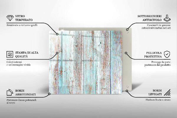 Tocător din sticlă Placi vechi de epocă