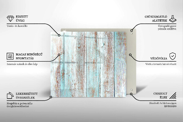 Tocător din sticlă Placi vechi de epocă