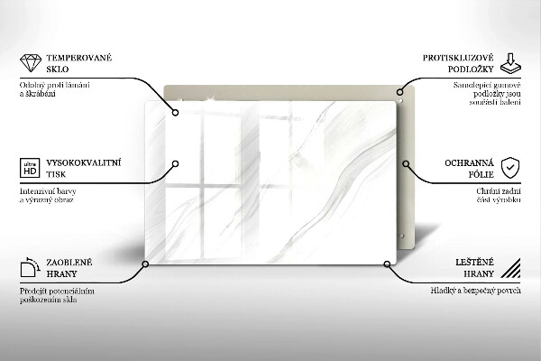Tocător de bucătărie Marmură delicată