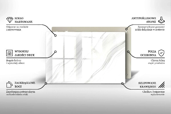 Tocător de bucătărie Marmură delicată