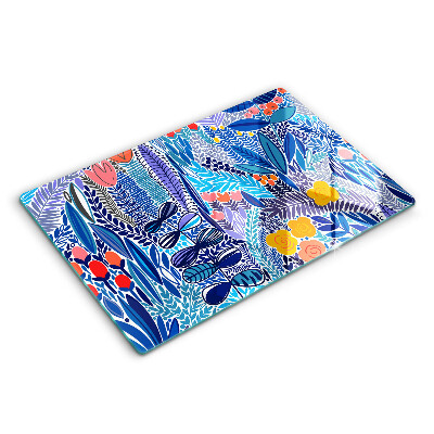 Tocător sticlă Lunca pictata