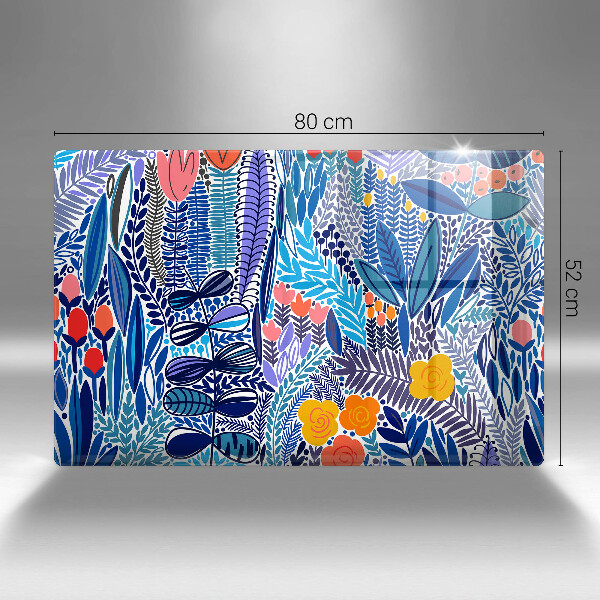 Tocător sticlă Lunca pictata