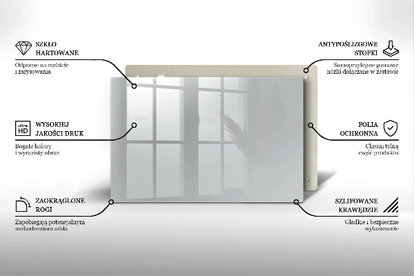 Tocător sticlă Culoare gri