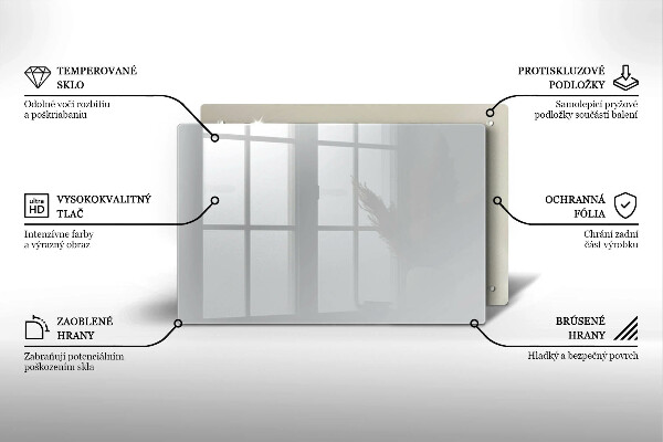Tocător sticlă Culoare gri