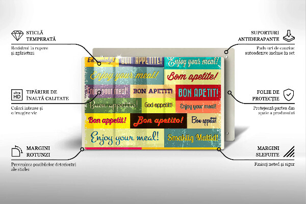 Tocător de bucătărie Subtitrări Bon appetit limbi