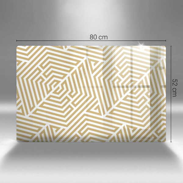 Tocător de bucătărie Linii geometrice