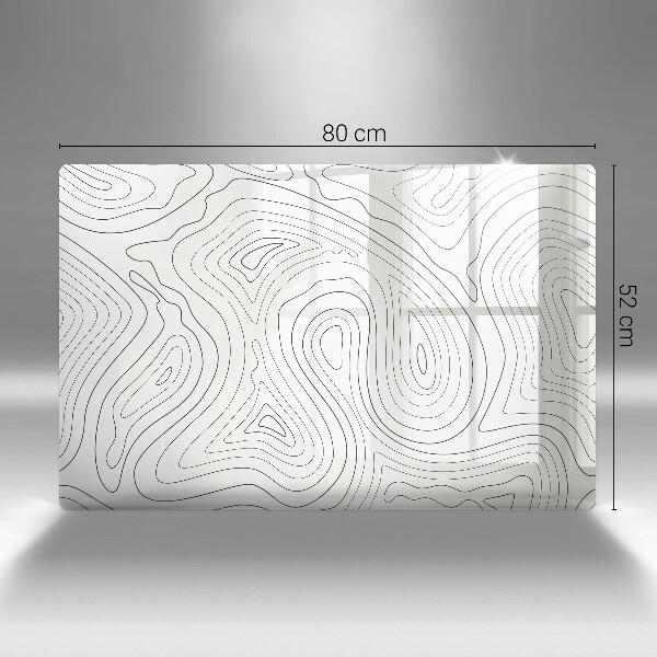 Tocător de bucătărie Forme abstracte