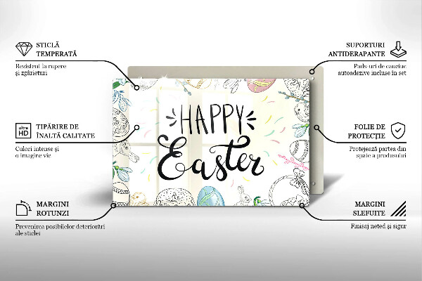 Tocător de bucătărie Happy Easter