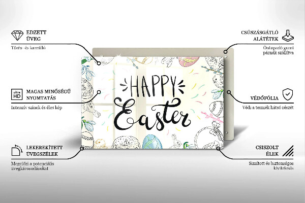 Tocător de bucătărie Happy Easter