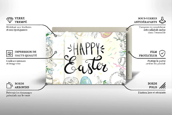 Tocător de bucătărie Happy Easter