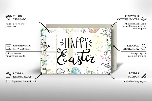 Tocător de bucătărie Happy Easter