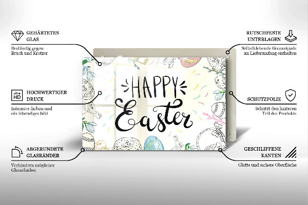 Tocător de bucătărie Happy Easter