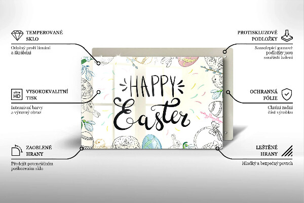 Tocător de bucătărie Happy Easter