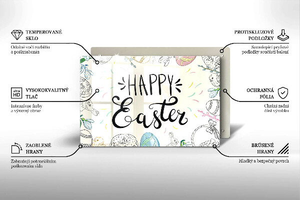 Tocător de bucătărie Happy Easter