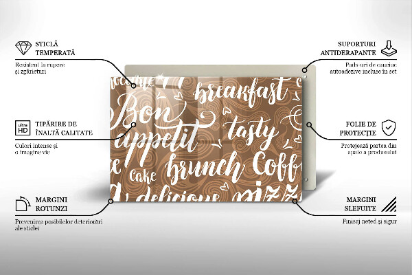 Tocător de bucătărie Bon appetit subtitrare