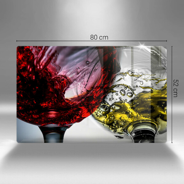 Tocător de bucătărie Pahare de vin
