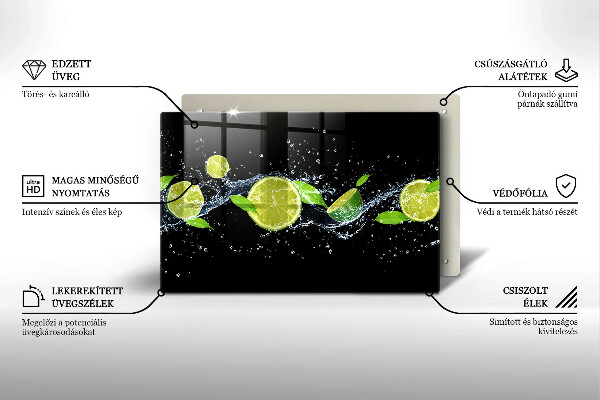 Tocător de bucătărie Apă de mentă de var