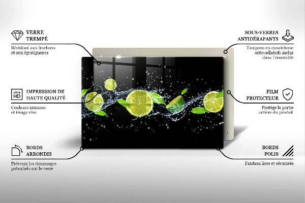 Tocător de bucătărie Apă de mentă de var