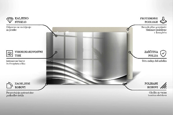 Tocător sticlă Structura metalica