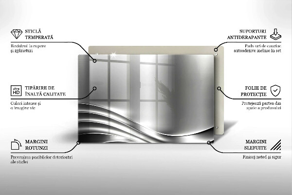 Tocător sticlă Structura metalica