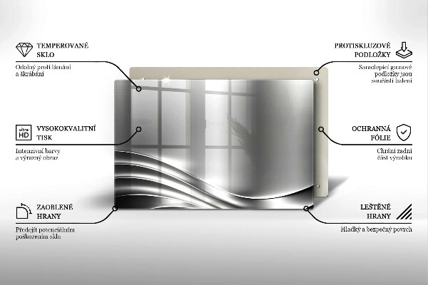 Tocător sticlă Structura metalica