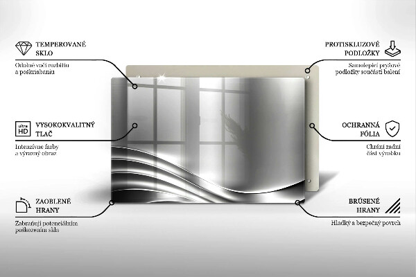 Tocător sticlă Structura metalica