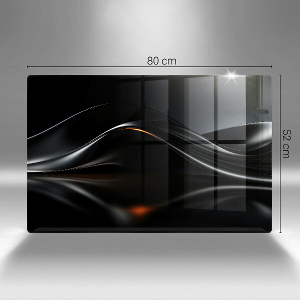 Tocător sticlă Design 3D abstract